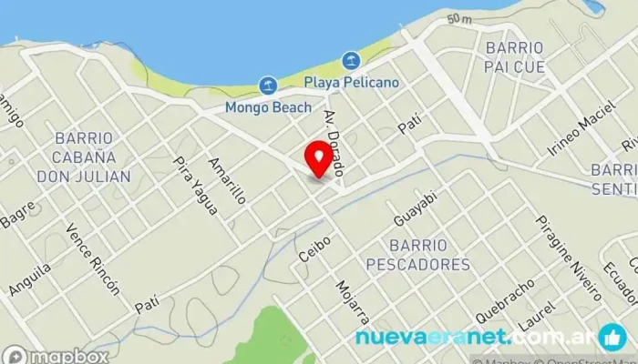 mapa de Quinta paso de la patria Parque infantil en Paso de la Patria