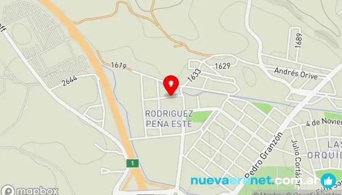 mapa de Rafa Panadero Panadería en Comodoro Rivadavia