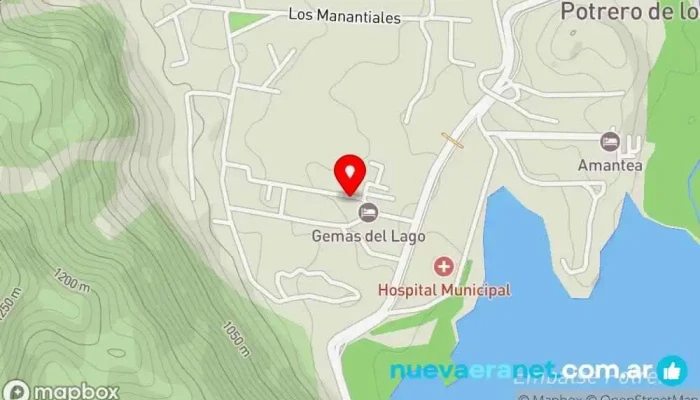 mapa de RANCHITO DE SUEÑOS Hotel en Potrero de los Funes