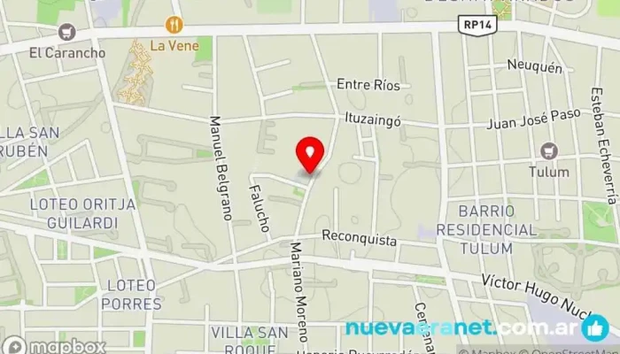mapa de Rapi Limpio Tienda de artículos para el hogar en Rivadavia