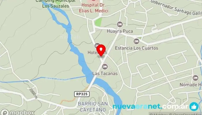 mapa de Re Mate,Tafi Comercio en Tafí del Valle