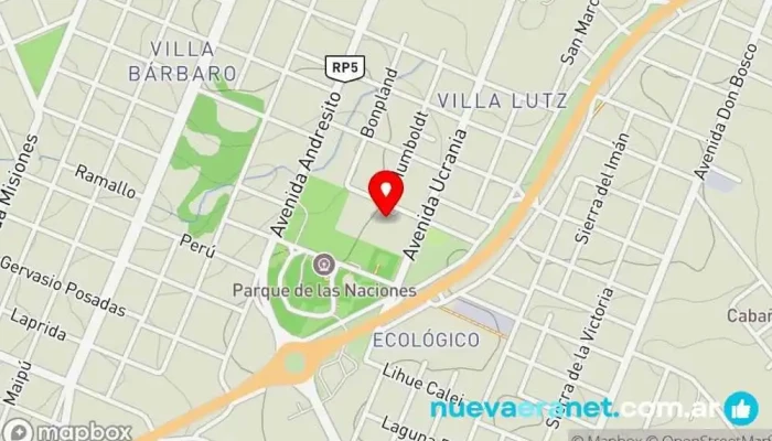 mapa de REGIONAL | Alfajores Tienda de galletas en Oberá