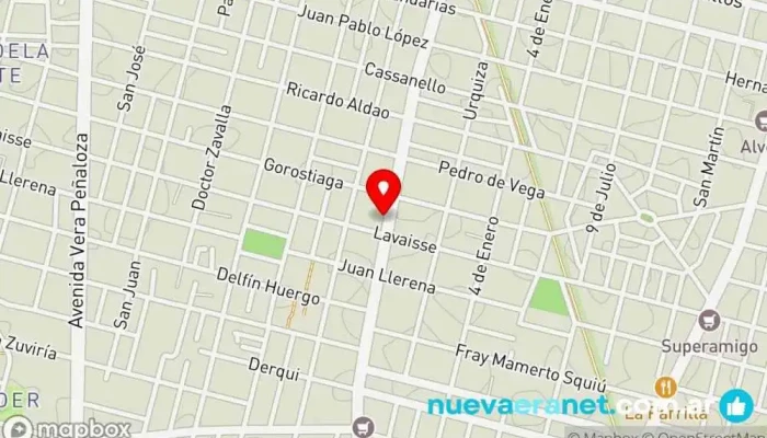 mapa de REMATES ALEGRE Casa de subastas, Tienda de antigüedades, Actuación judicial, Agencia de subastas inmobiliarias en Santa Fe de la Vera Cruz