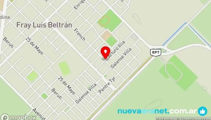mapa de Repostería Dani Tolosa Panadería en Luis Beltrán