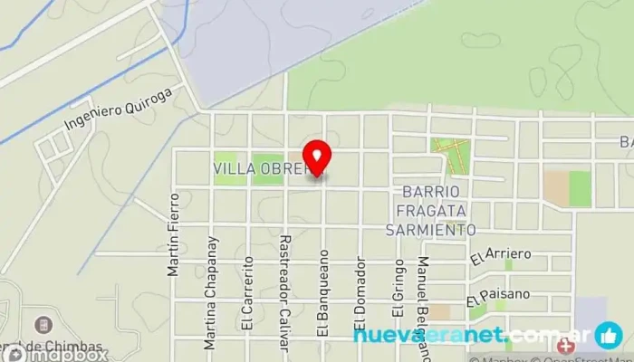 mapa de Reposteria Marcelo Envios A Domicilio Pastelería en Chimbas