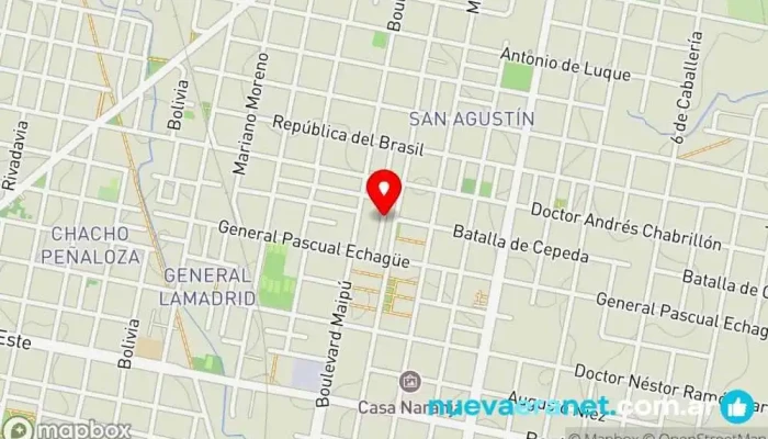 mapa de Repostería Naty Pastelería en Concordia
