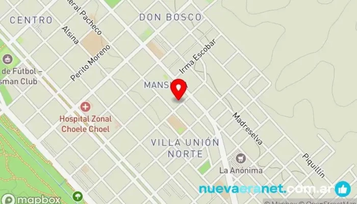mapa de Rincón De Mai Panadería en Choele-choel