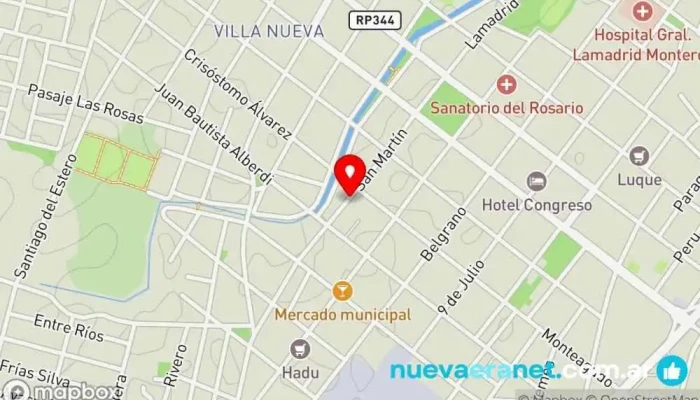 mapa de Ro-Le.0000 Panadería en Monteros