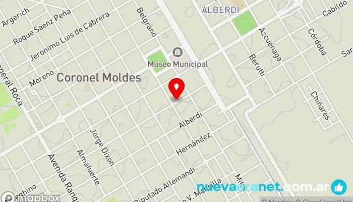 mapa de ROTISERIA LAS DELICIAS Restaurante de comida para llevar, Pastelería en Coronel Moldes