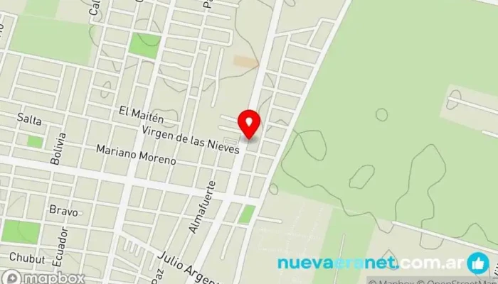 mapa de Rotisería Mary Panadería en Guaymallén