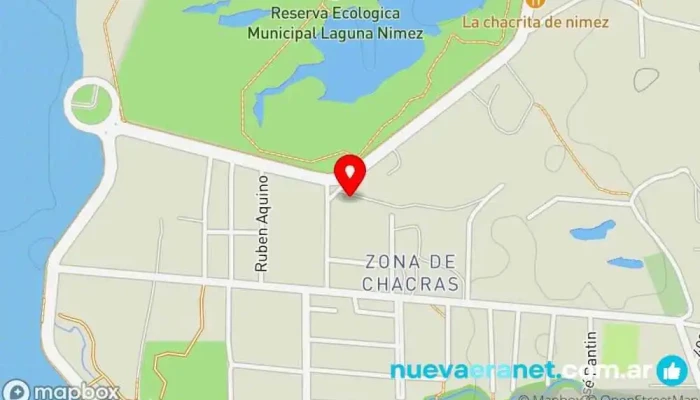 mapa de RV Pastelería Pastelería en El Calafate
