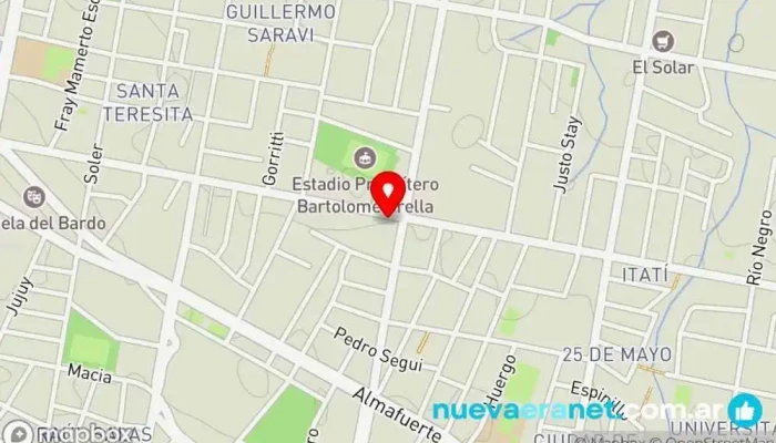 mapa de saborapan Cian panaderias Panadería en Paraná