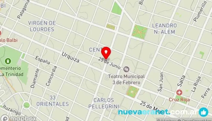 mapa de saborapan cian panaderias Panadería en Paraná