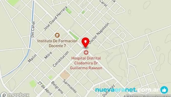 mapa de Sabores de Casa Bar en Clodomira