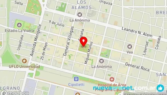 mapa de Sabores lo de Lili Panadería en Rivadavia