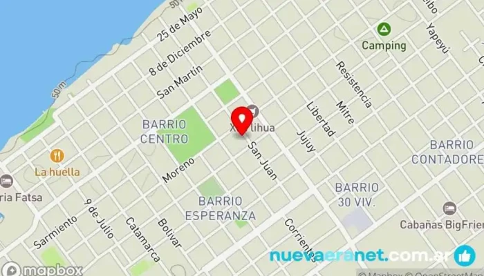 mapa de Sabores que enamoran - Pasteleria Artesanal Tienda de alimentación en Paso de la Patria