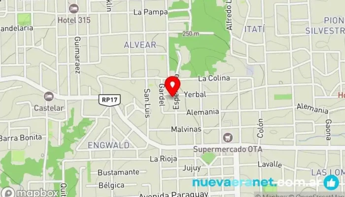 mapa de Sakura Delicias Cafetería, Panadería, Servicio de catering, Pastelería en Eldorado