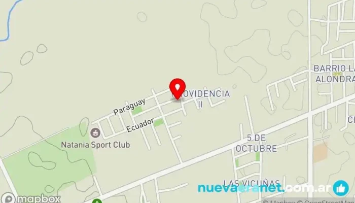 mapa de Salud y Bienestar Tienda de artículos de aseo personal en Chimbas