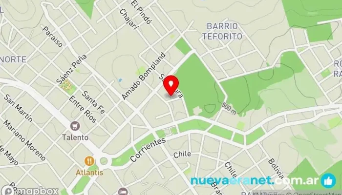 mapa de Salvattore Panadería mayorista en Aristóbulo del Valle