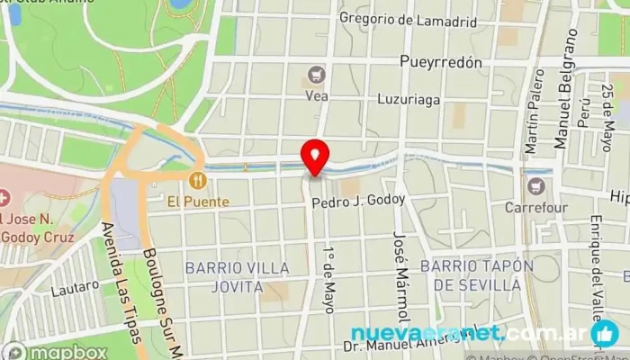 mapa de Salve Panetteria Panadería en Godoy Cruz