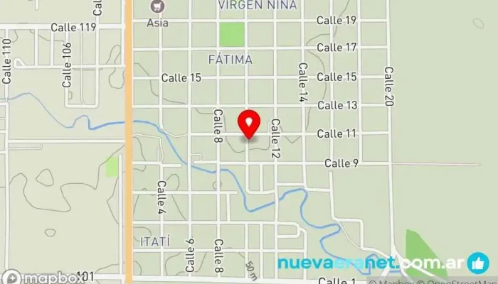 mapa de Sammer Apart-Hotel Hotel, Hotel de larga estancia en Las Toscas