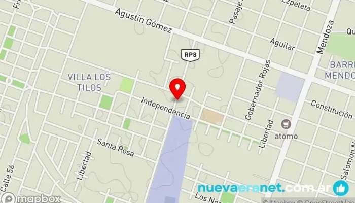 mapa de San Expedito Panadería en San Juan
