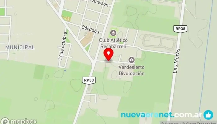 mapa de San Juan alquiler temporario  en Villa Basilio Nievas