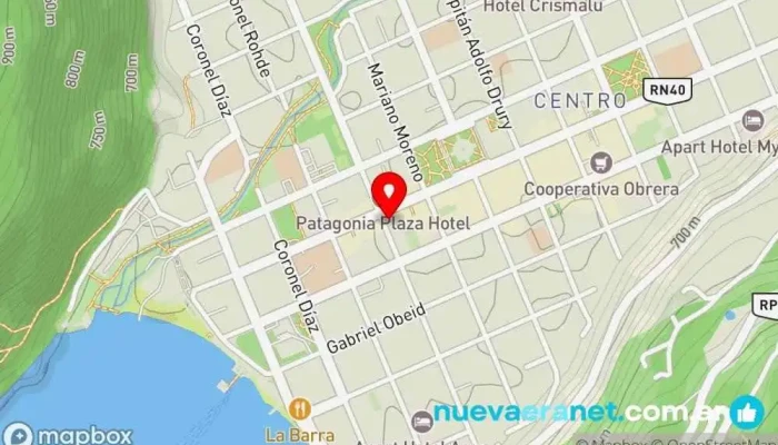 mapa de Sandwicheria San Martín de los Andes La Magdalena Cafetería en San Martín de los Andes