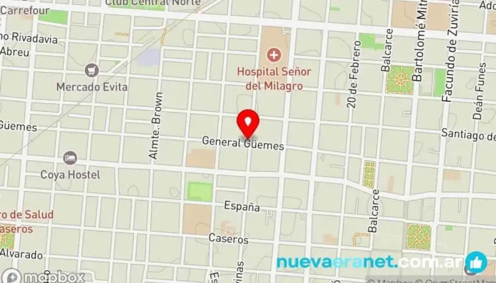 mapa de Sandwichería Suárez Sandwiches Hechos en el Acto Panadería, Pastelería, Tienda de alimentación, Restaurante de comida rápida, Quiosco en Salta