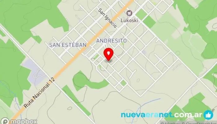 mapa de Sentirte Chef Panadería en Gdor. Roca