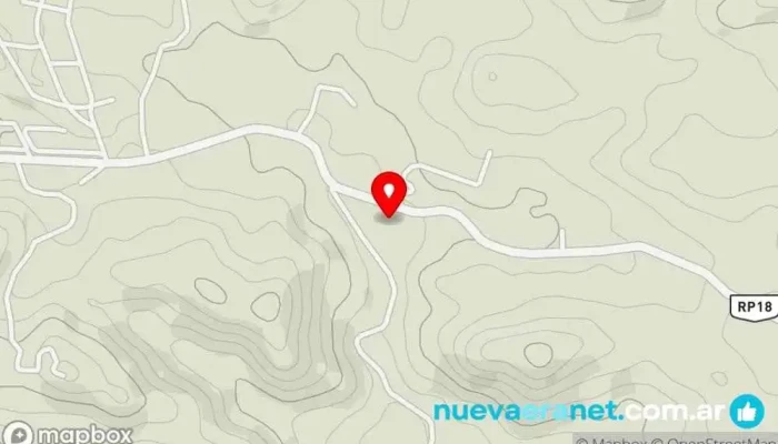 mapa de Sierras Oasis Apart Hotel en Potrero de los Funes