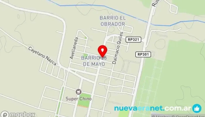 mapa de Sin T.A.C.C Lules Panadería en Lules