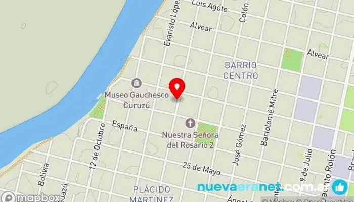 mapa de Sociedad Rural De Goya Comercio en Goya