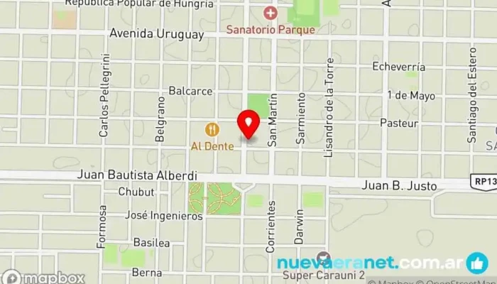 mapa de Sociedad Rural de Villa Ángela Asociación u organización en Villa Angela