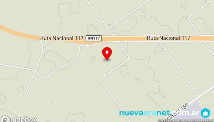 mapa de Sociedad Rural Casa de subastas de ganado en Corrientes