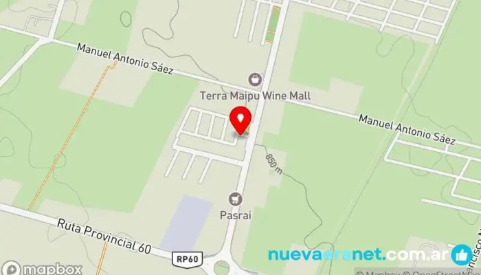 mapa de Sopaipillas Vedia Panadería en Maipú