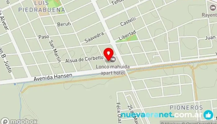 mapa de SoPier Pasteles Pastelería en Puerto Madryn