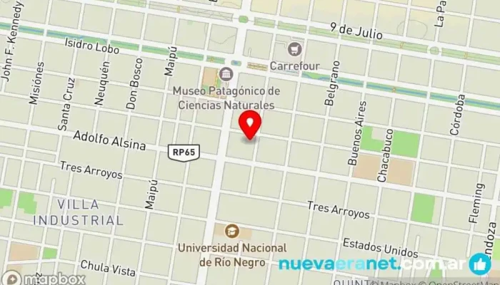 mapa de SOPRESSATA FIAMBRERIA Tienda de fiambres en Gral. Roca
