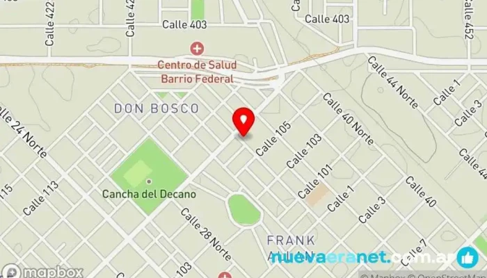 mapa de Sr. Pancho Panadería en Gral. Pico