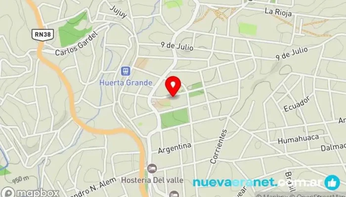 mapa de Statera Indumentaria deportiva Tienda de ropa en Huerta Grande
