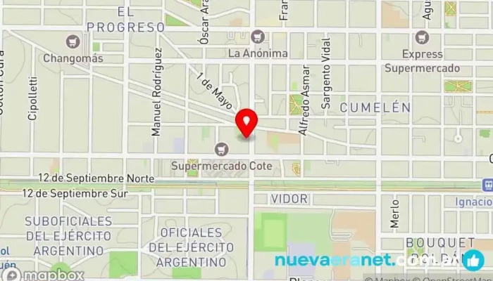 mapa de Strudel Pastelería en Neuquén