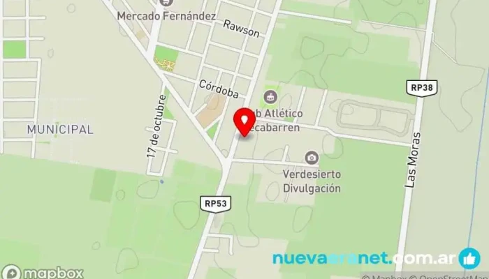 mapa de Sueños Del Sur Parrilla De Campo Y Casa De Te Parrilla, Salón para eventos, Salón de té en Villa Basilio Nievas