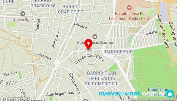 mapa de Sueños Dulces Pastelería Artesanal Pastelería en Godoy Cruz