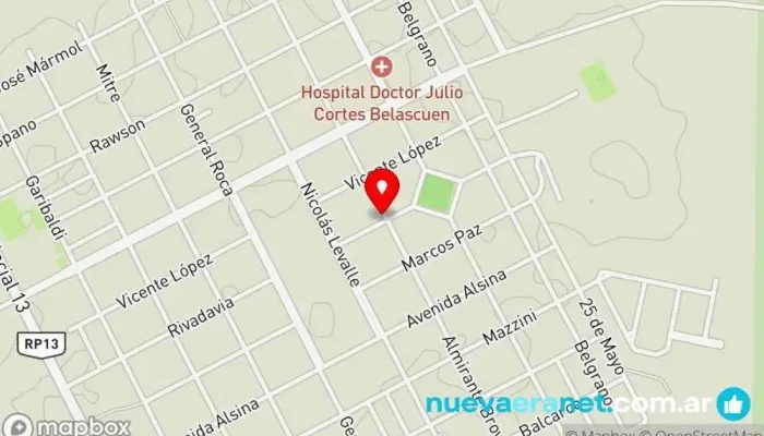 mapa de Supermercado Asda Supermercado chino en Carlos Pellegrini