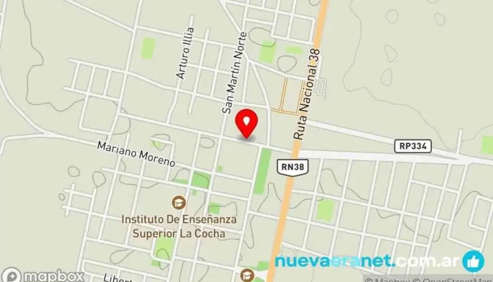 mapa de Suspiros De Chocolate Panadería en La Cocha