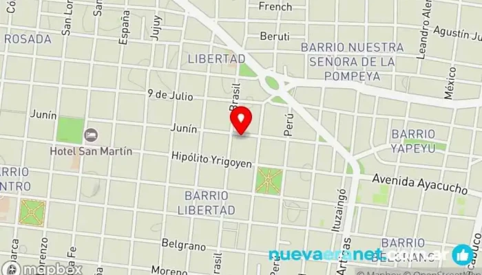 mapa de Sweet cake corrientes Pastelería en Corrientes