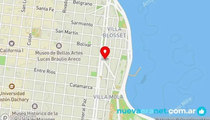 mapa de Take Away Pastelería en Posadas