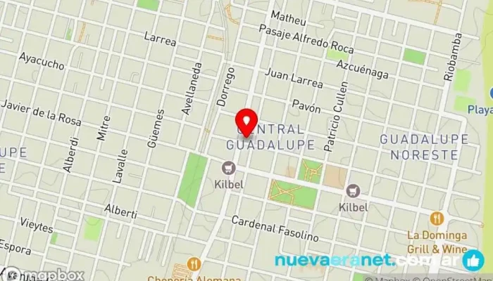 mapa de Tato Panadería en ILV