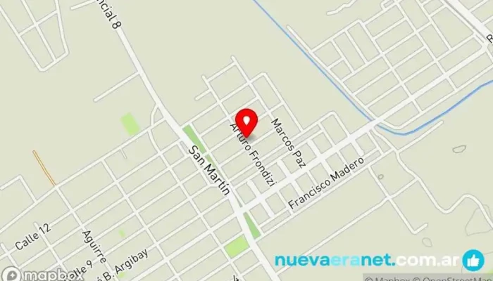 mapa de Tentaciónes Artesanales Panadería en La Banda