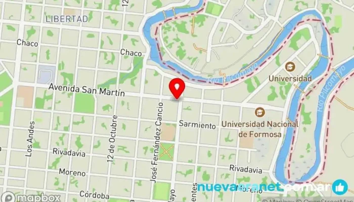 mapa de Tia Maria Pasteleria Pastelería en Clorinda